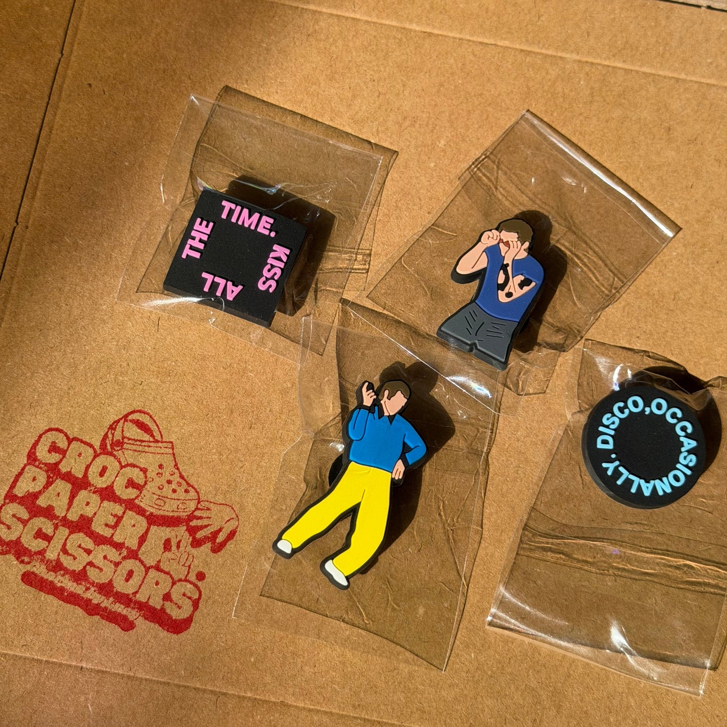 KISSCO Croc Charms 4Pack / Limited Quantity!