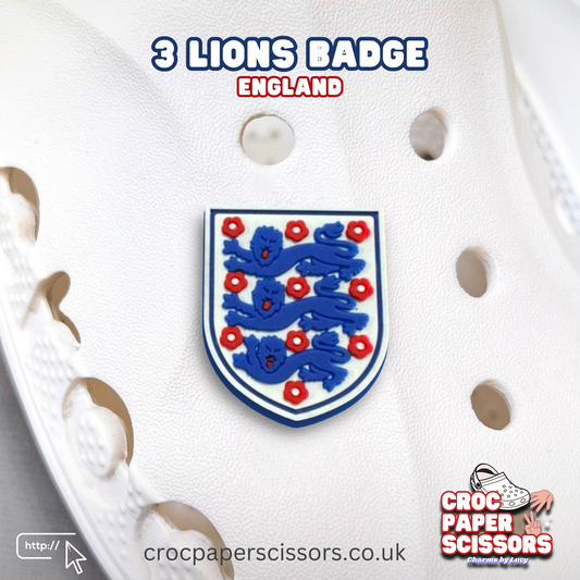 3 Lions Badge / England