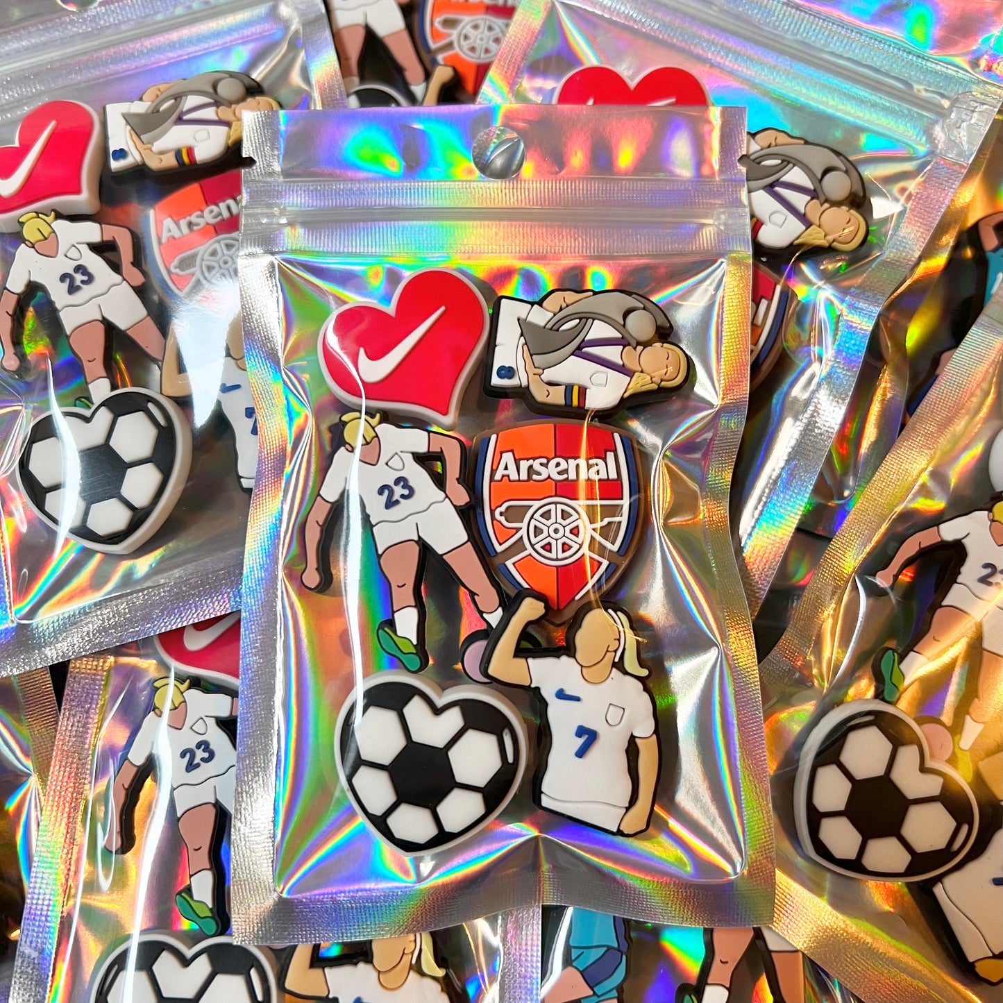 Women’s Football Croc Charms (12+ DESIGNS)