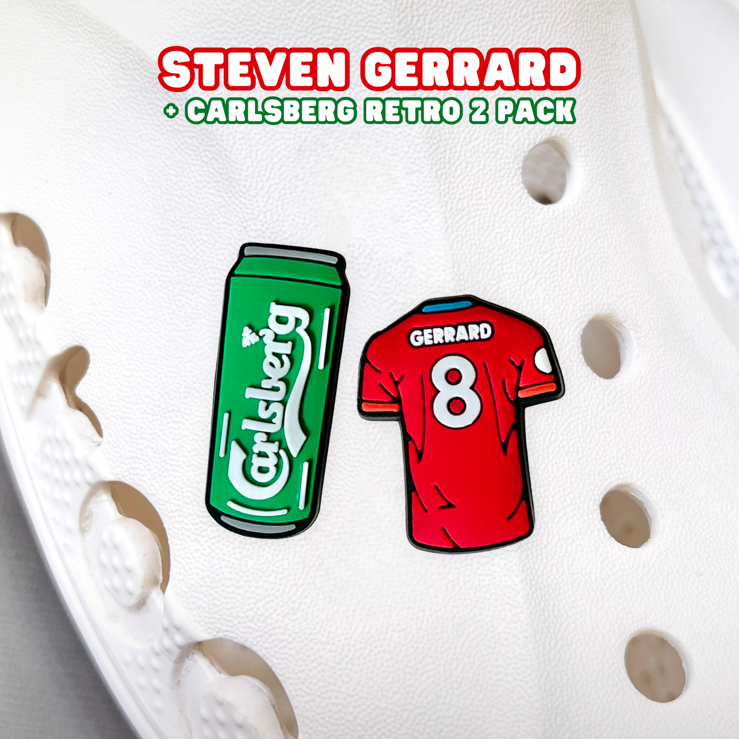 LFC Gerrard Retro 2 Pack